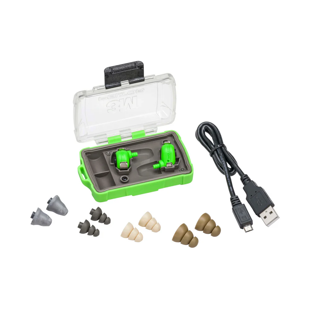 3M Peltor - In-Ear EEP-100 Høreværn // Grøn - Image 3
