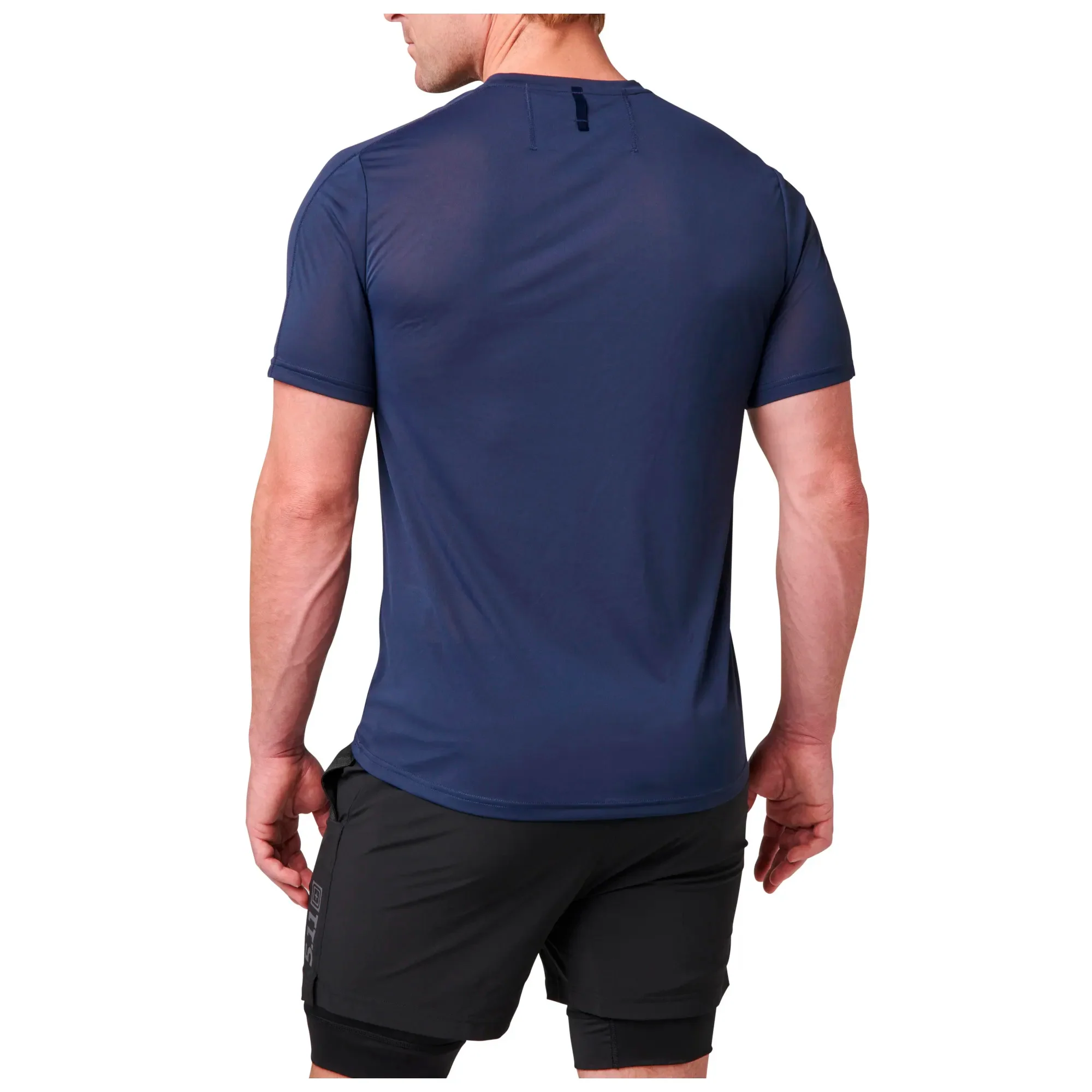 5.11 - No Mercy PT-R Kortærmet T-shirt // Pacific Navy - Image 2