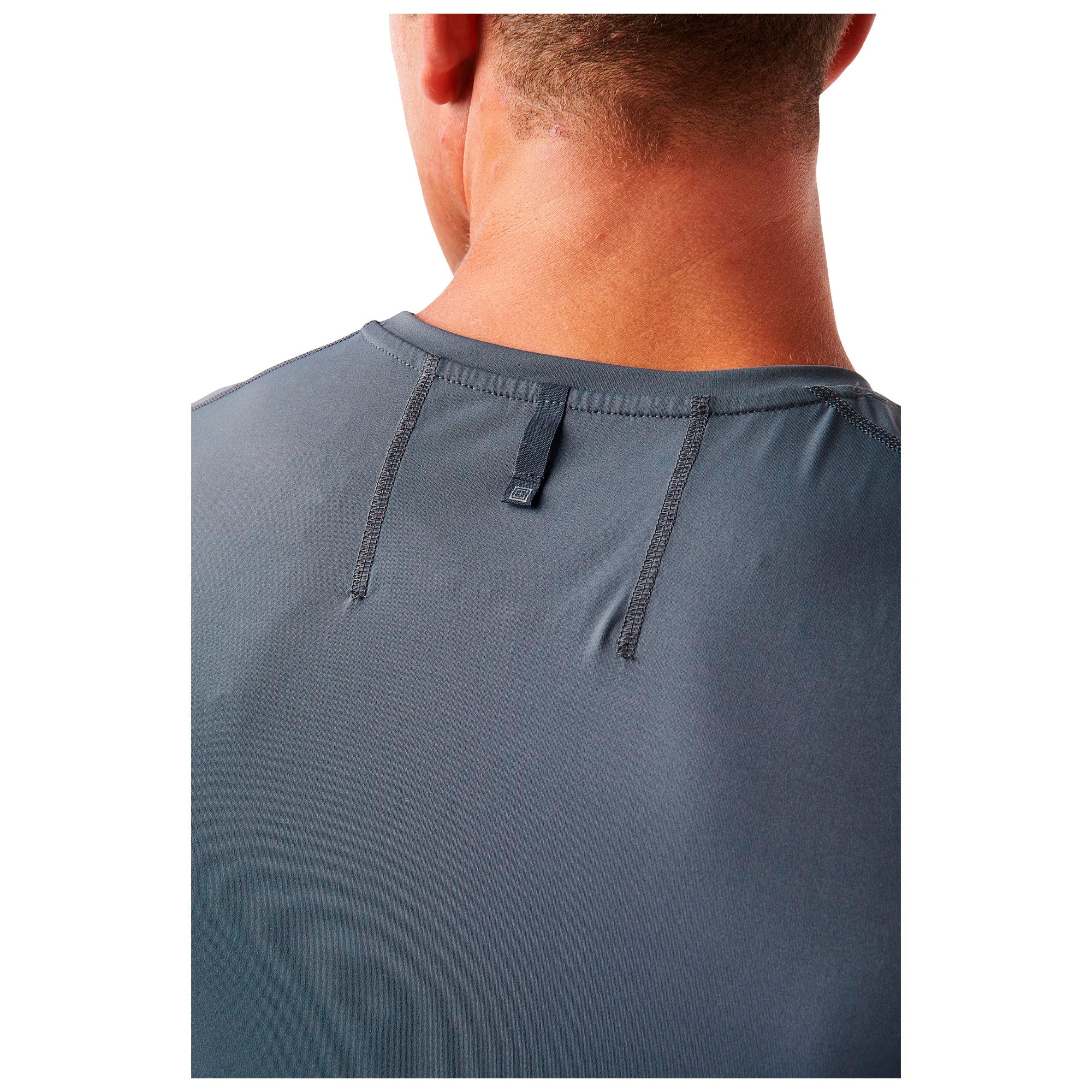 5.11 - No Mercy PT-R Kortærmet T-shirt // Pacific Navy - Image 4