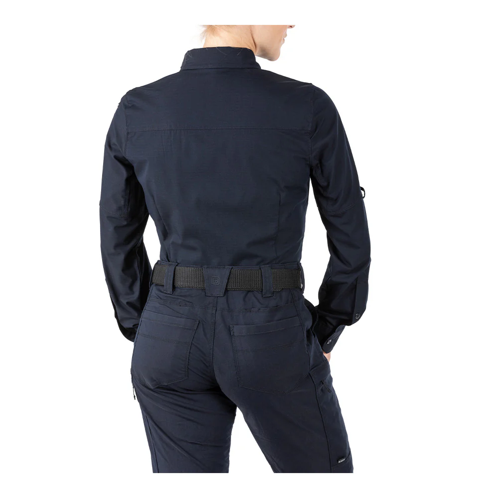 5.11 - Stryke Langærmet Dame Skjorte // Dark Navy - Image 2