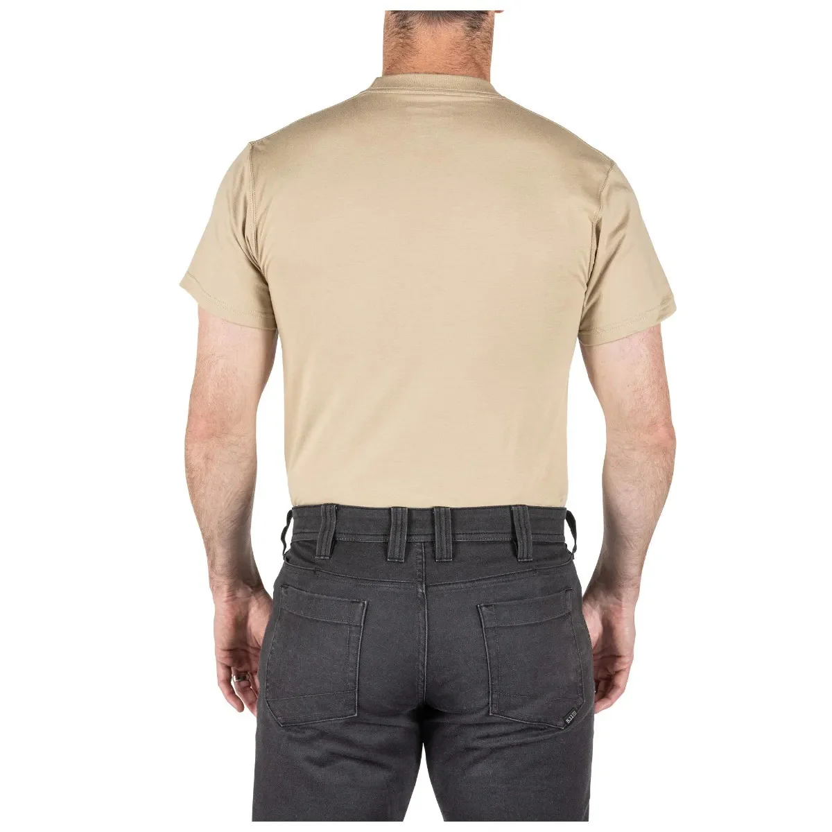 5.11 - Utili-T Crew T-shirt 3-pak // Lys Sand / Tan - Image 3