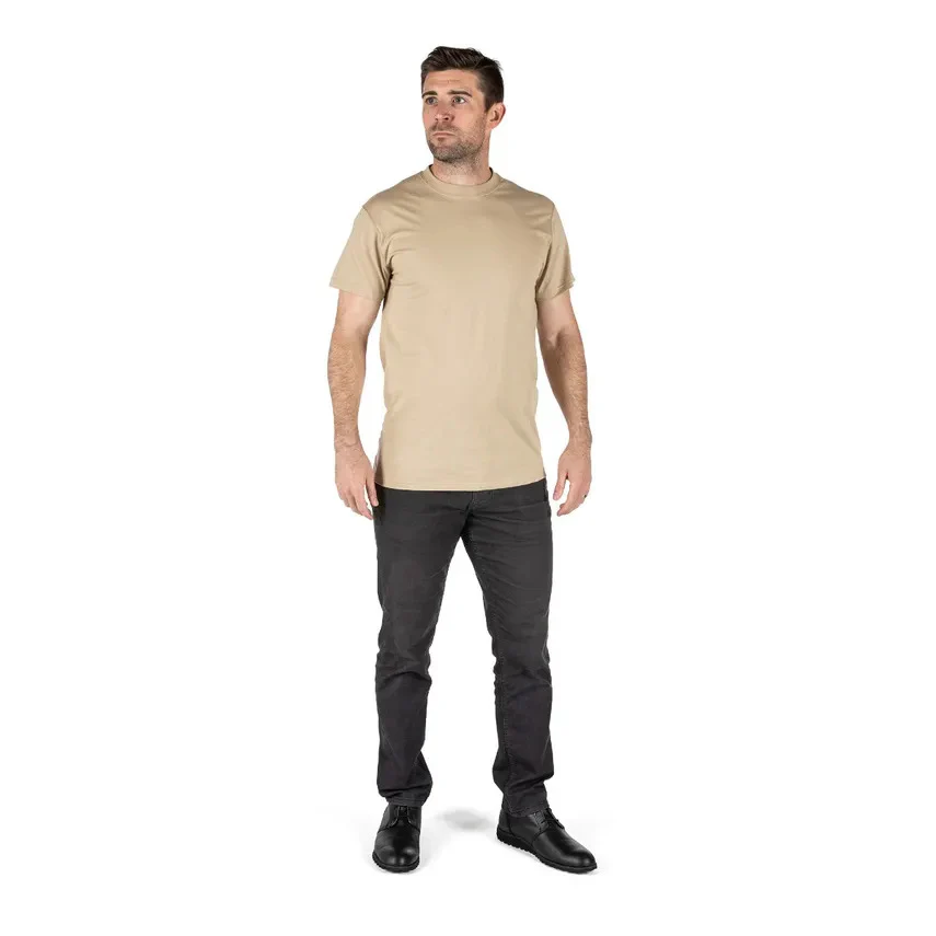 5.11 - Utili-T Crew T-shirt 3-pak // Lys Sand / Tan - Image 5