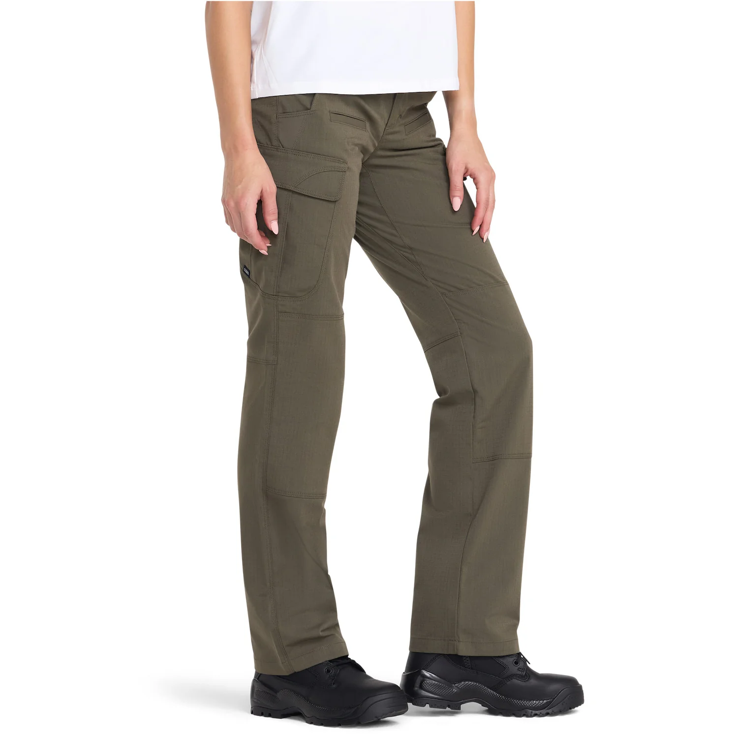5.11 - Womens Stryke Mid Rise Pants m. Flex-Tac // Ranger Green - Image 6