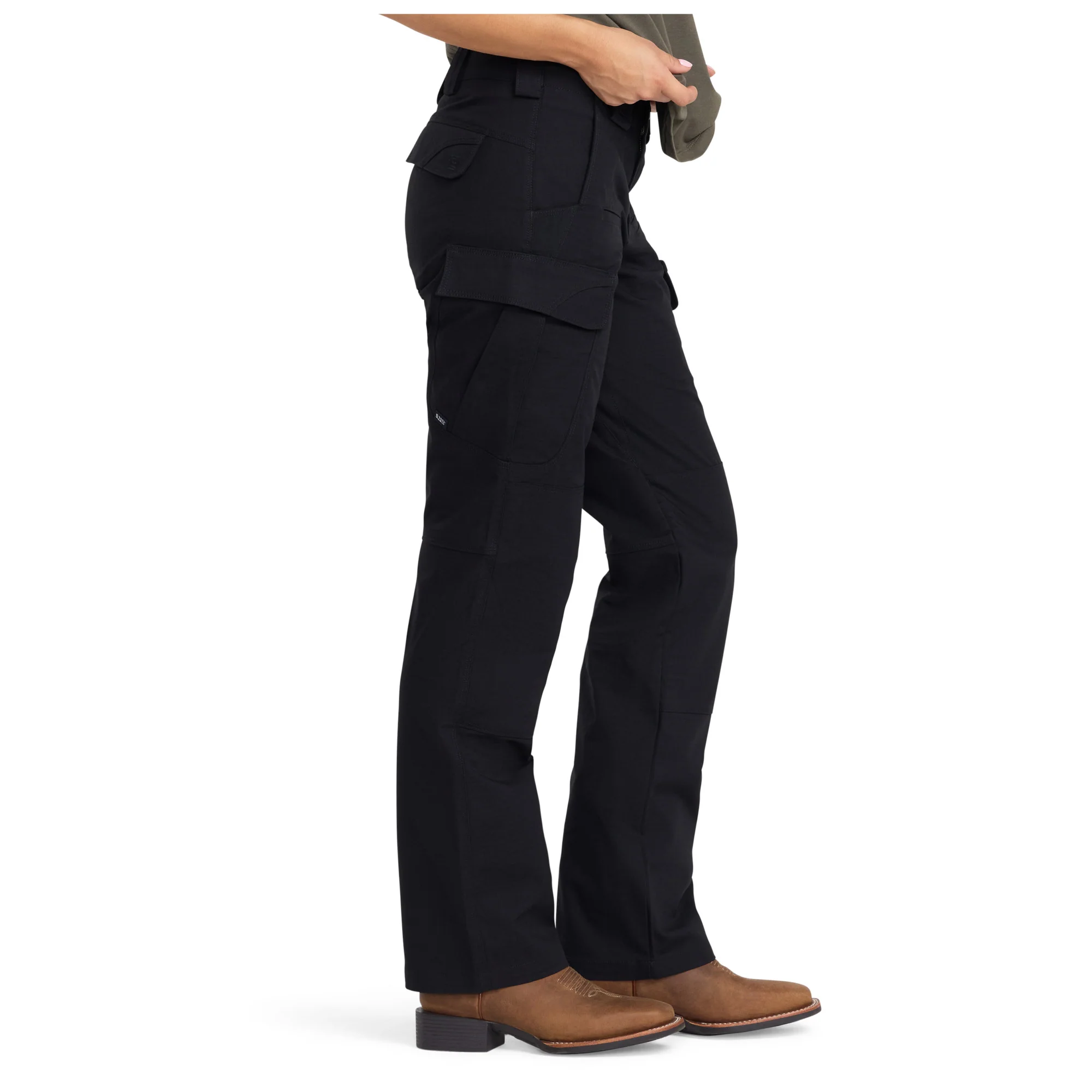 5.11 - Womens Stryke Mid Rise Pants m. Flex-Tac // Sort - Image 6