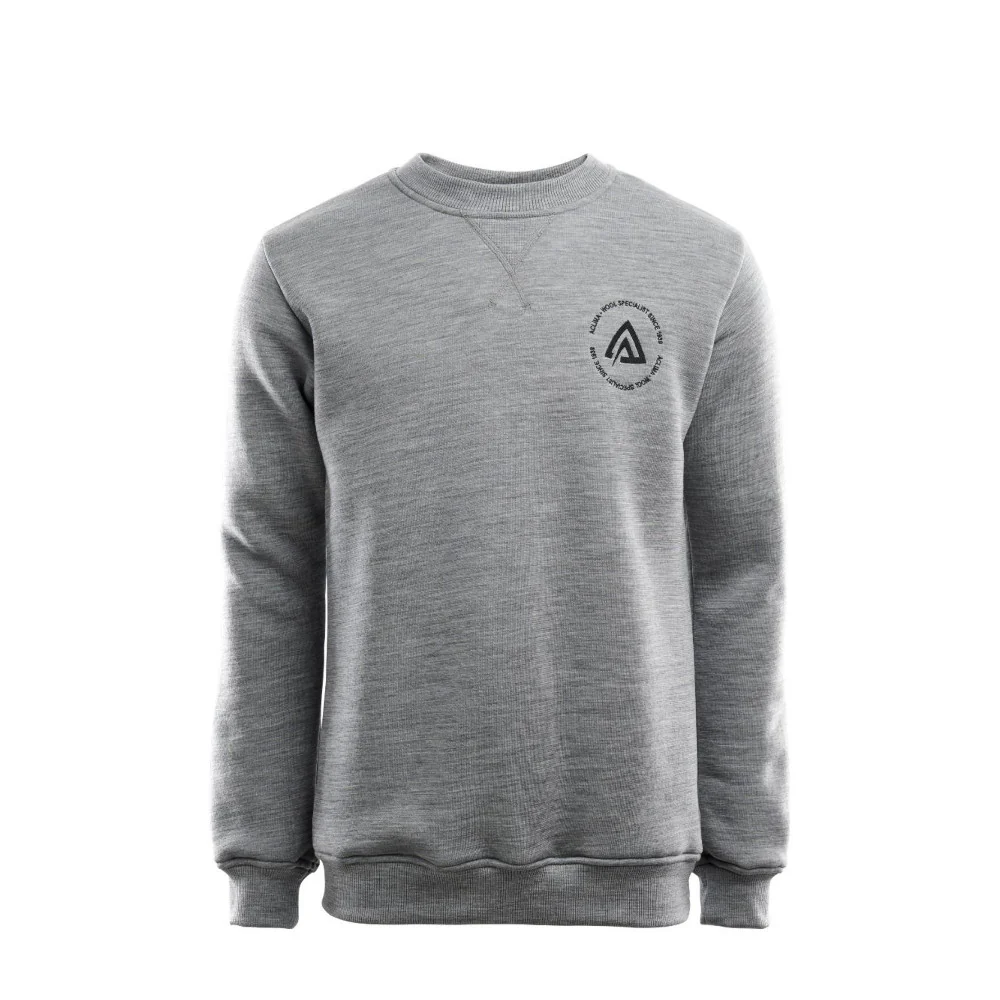 Aclima - FleeceWool Crew Neck Trøje // Grå