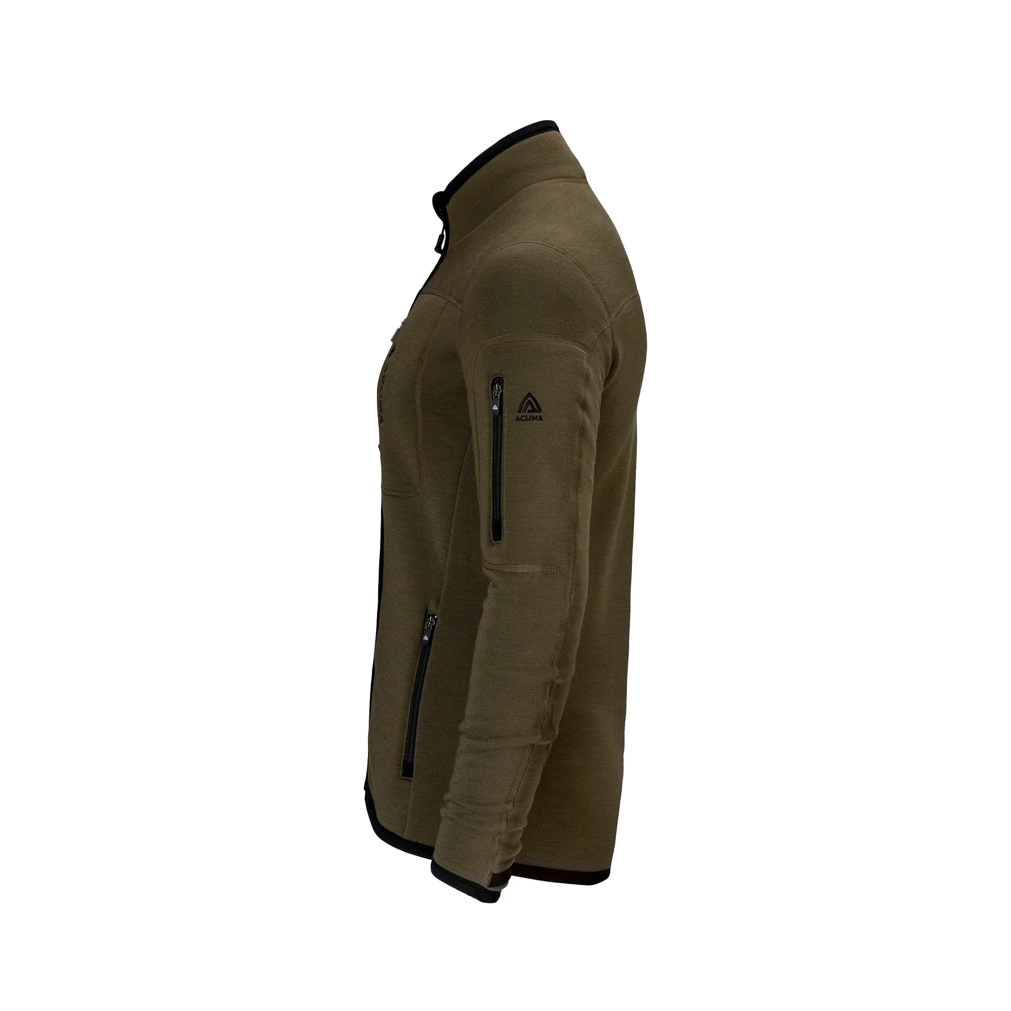 Aclima - FleeceWool V2 Herre Jakke // Tamac - Image 3