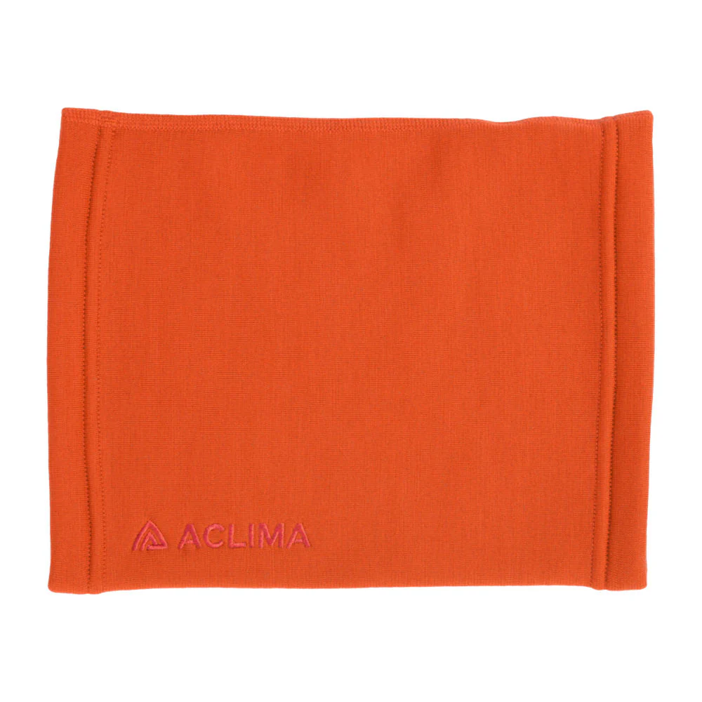 Aclima - FleeceWool Unisex Rørhalstørklæde V2 // Orange - Image 2