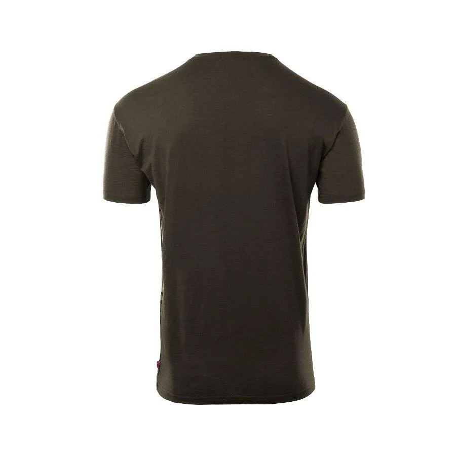Aclima - LightWool 180 Classic  Herre T-Shirt // Tarmac - Image 2