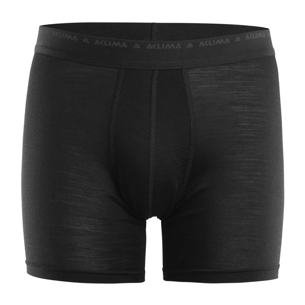 Aclima - LightWool Boksershorts // Sort - Image 2