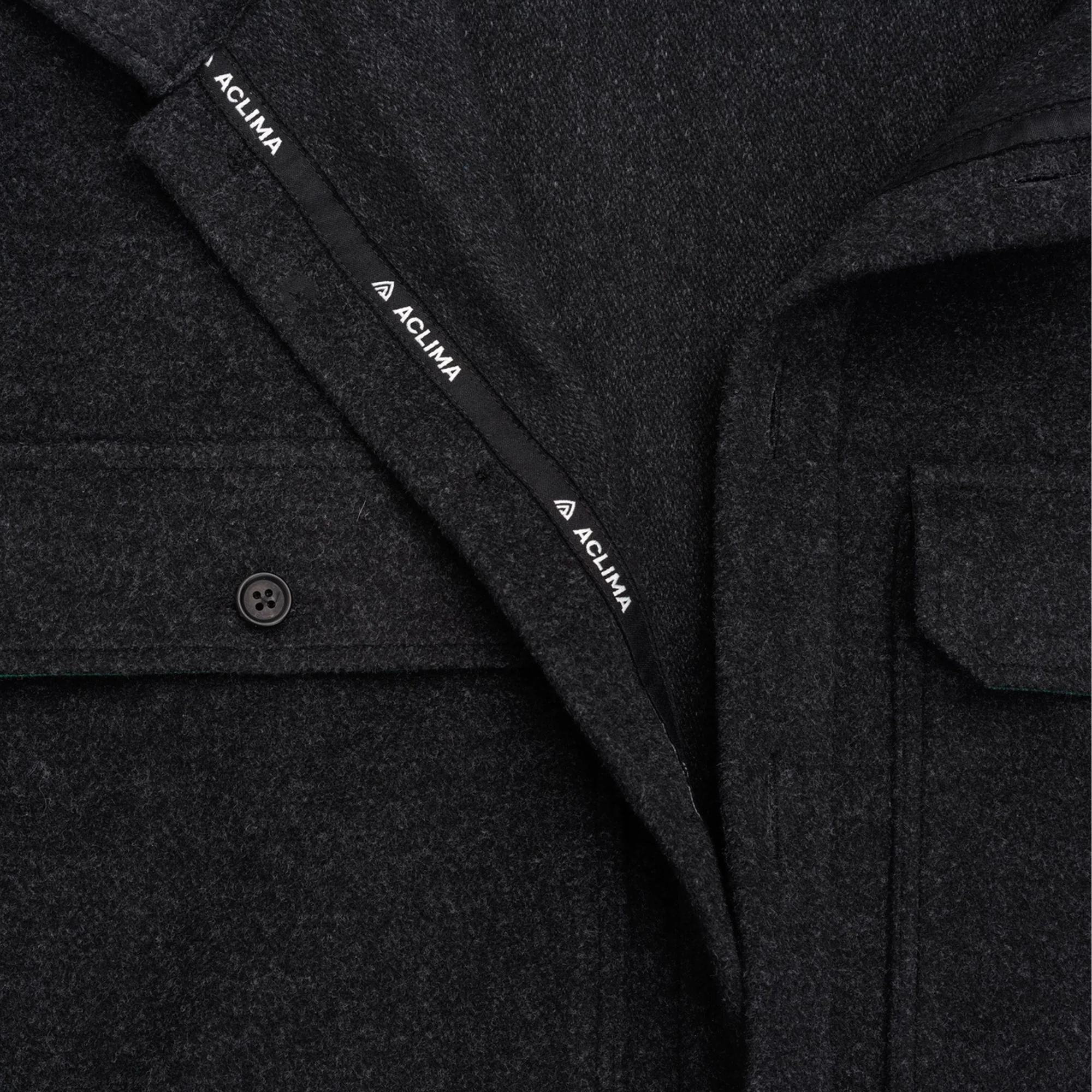 Aclima - Reborn Lumber Jakke Herre // Dark Grey Melange - Image 11