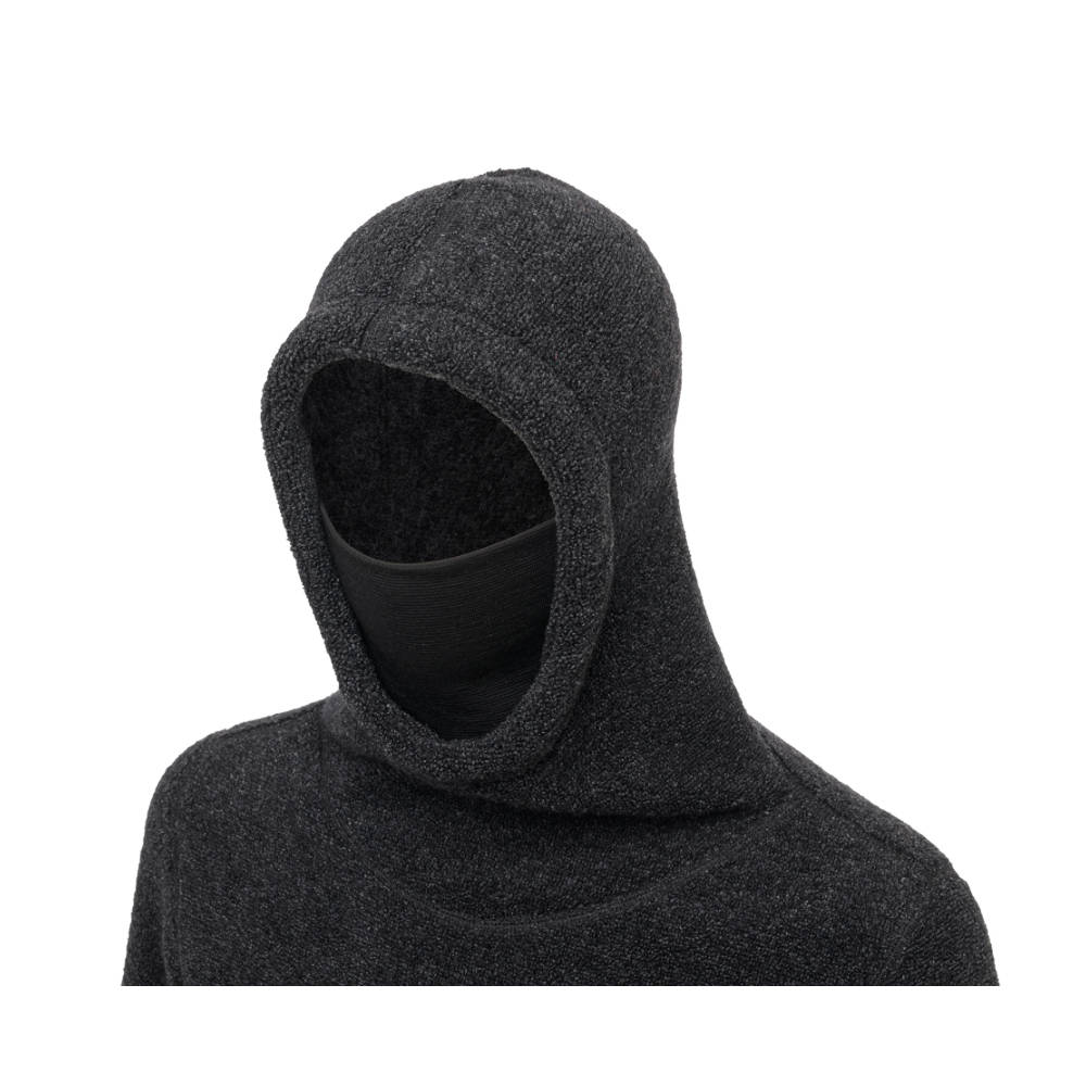 Aclima - ReBorn Terry 400g Unisex Pullover // Dark Grey Melange - Image 5