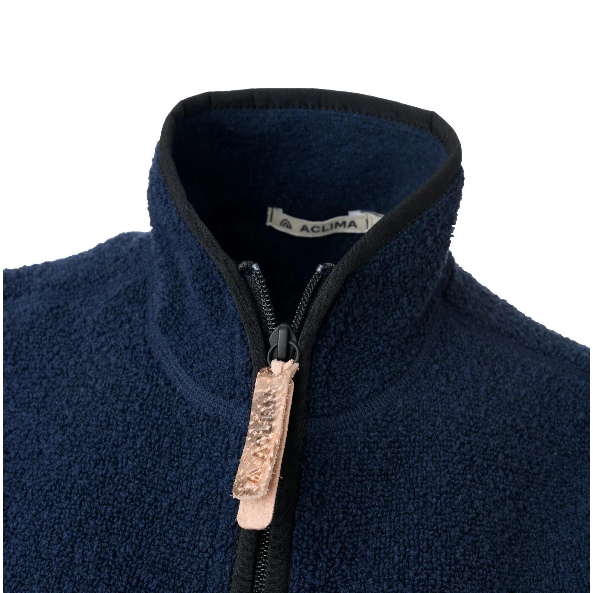 Aclima - ReBorn Terry Herre Vest // Navy Melange - Image 3
