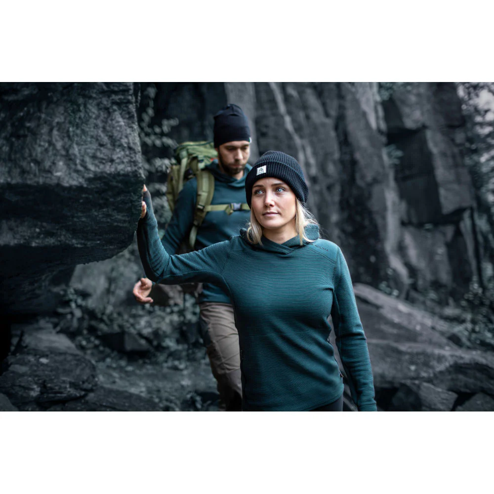 Aclima - StreamWool 400g Dame Hoodie // Grøn - Image 8