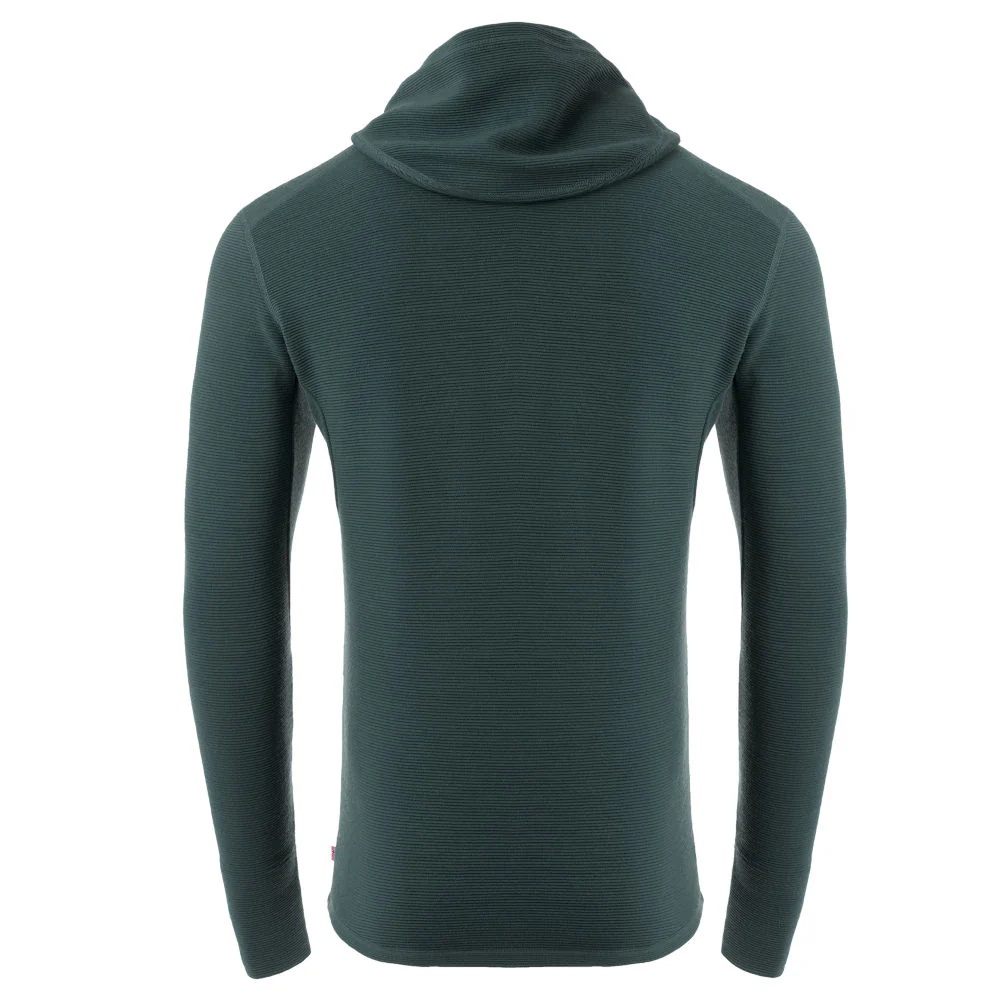 Aclima - StreamWool 400g Herre Hoodie // Grøn - Image 2