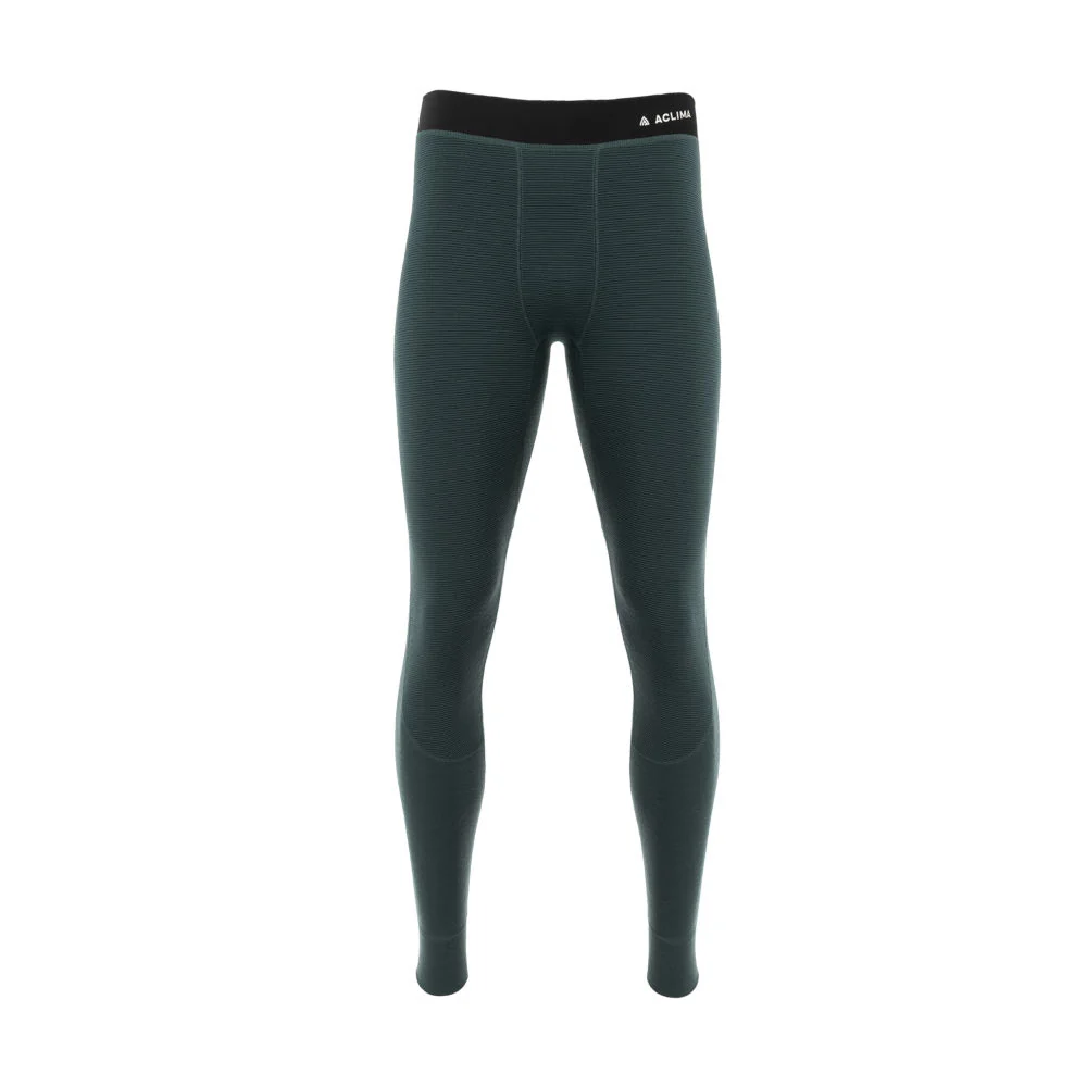 Aclima - StreamWool 400g Herre Lange Underbukser // Grøn
