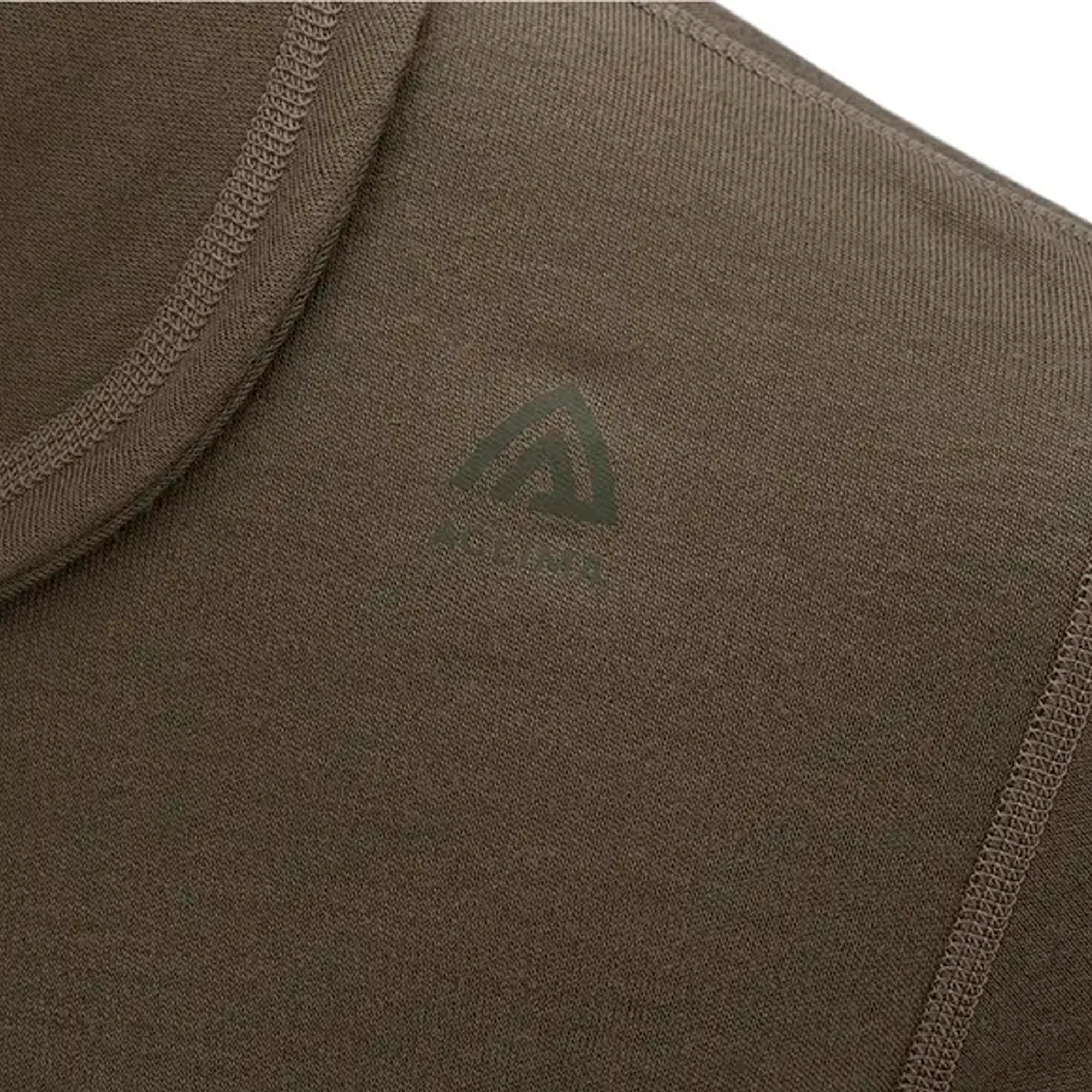 Aclima - WarmWool 200g Herre Hoodsweater V2 // Tarmac - Image 3