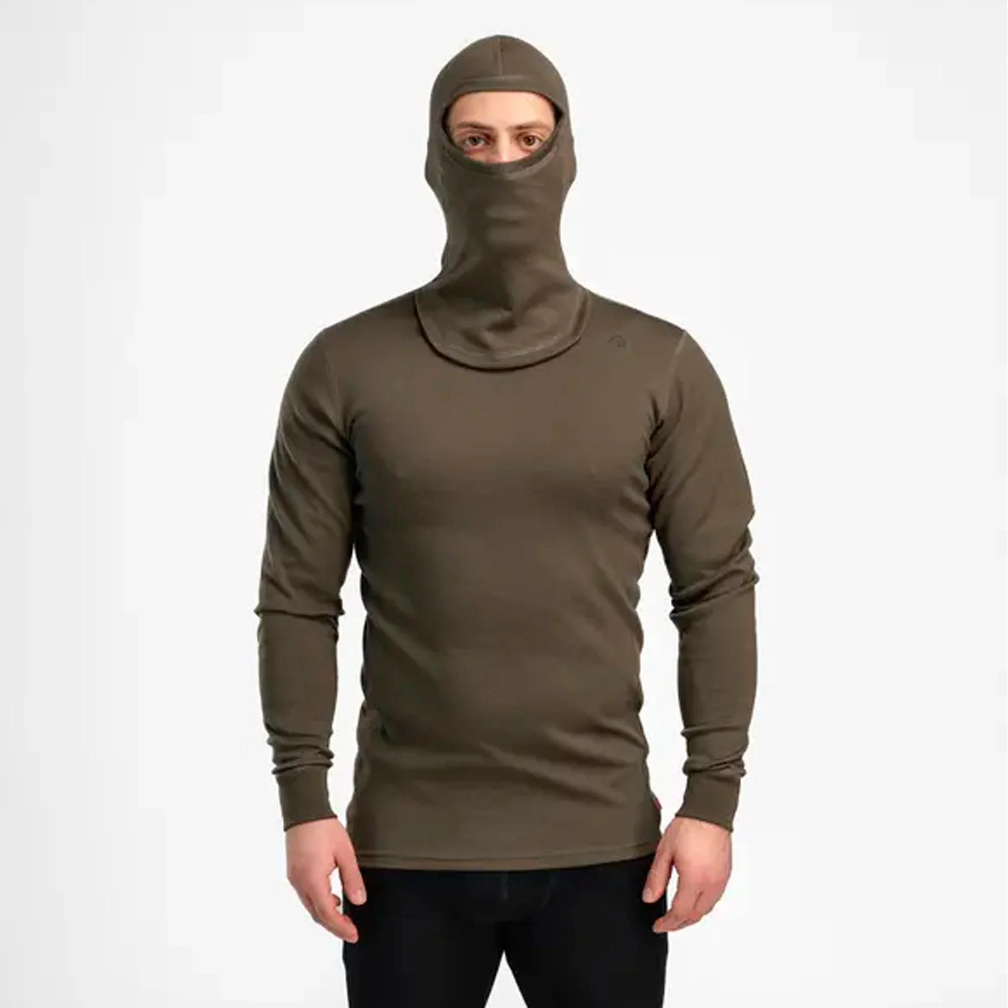 Aclima - WarmWool 200g Herre Hoodsweater V2 // Tarmac - Image 8