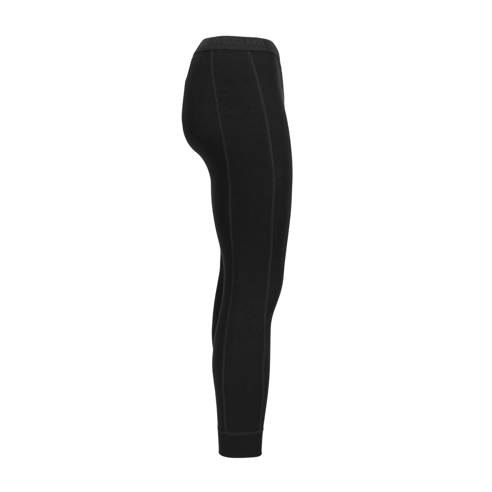 Aclima - WarmWool 200g Herre Lange Underbukser // Sort - Image 3