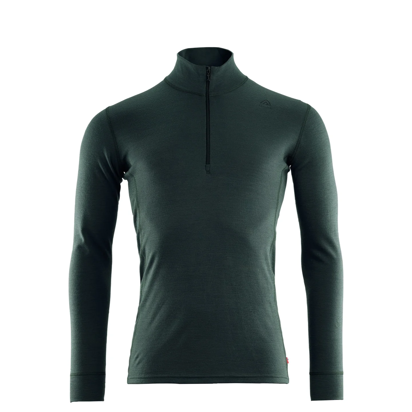 Aclima - WarmWool 200g Mock Neck Herre Uldtrøje // Green Gables