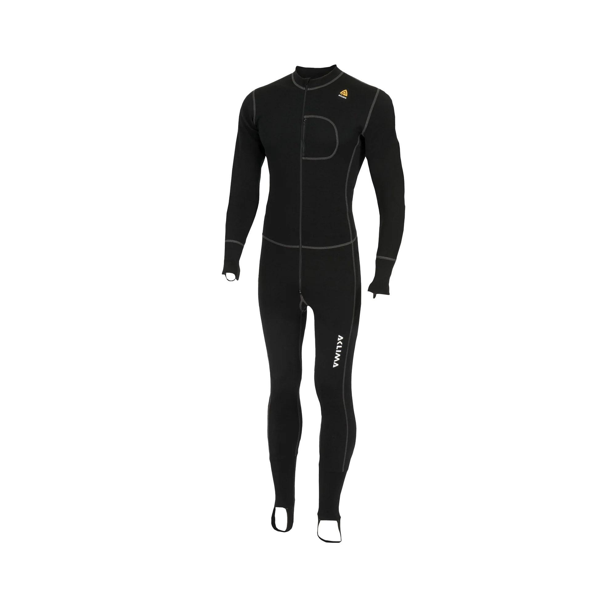 Aclima - WarmWool bodypiece Unisex // Sort