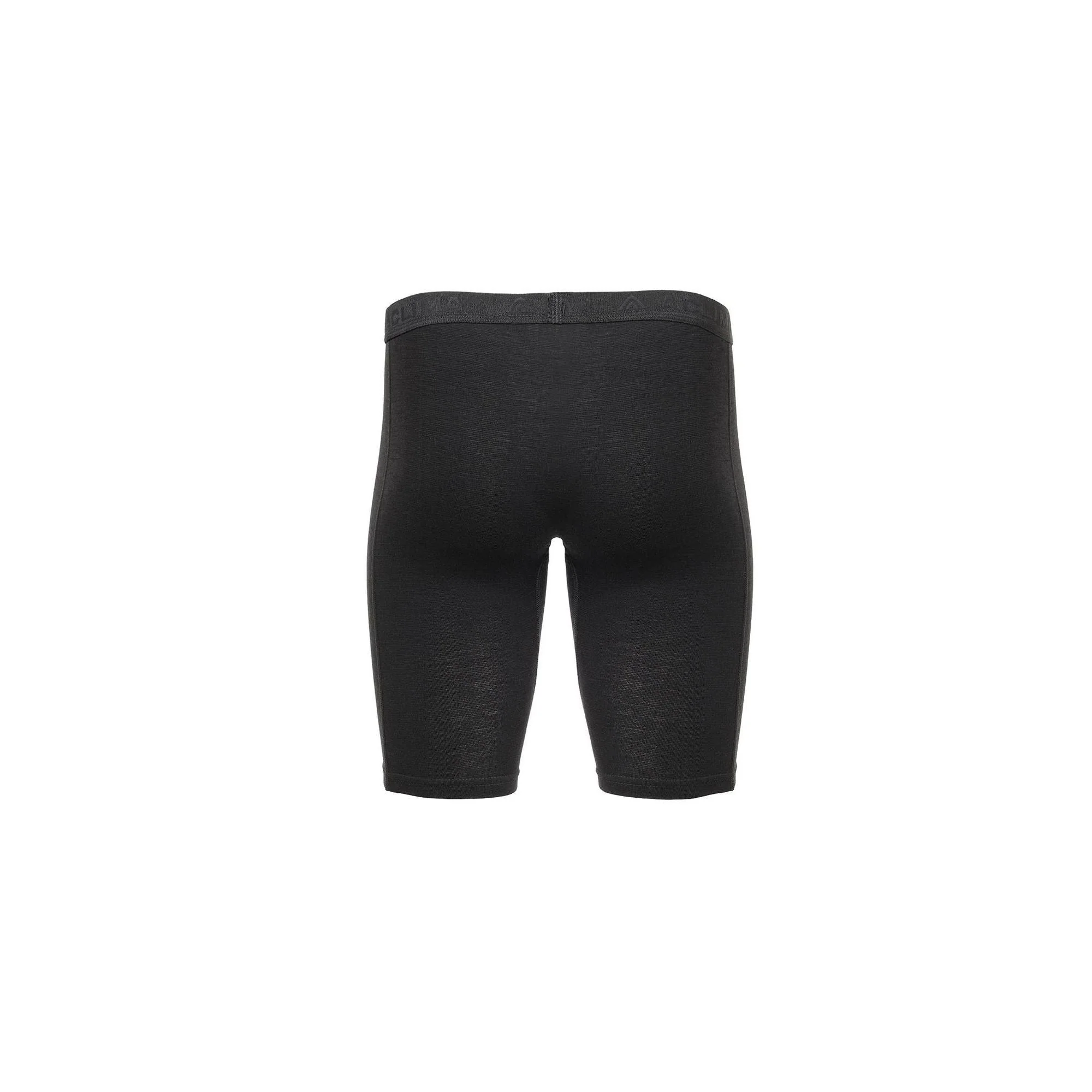 Aclima - WarmWool Lange Herre Boxershorts // Sort