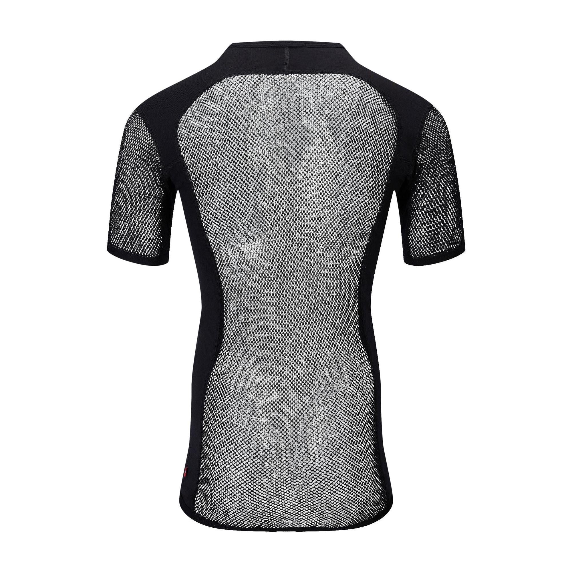 Aclima - WoolNet 120g Herre T-shirt // Sort - Image 2