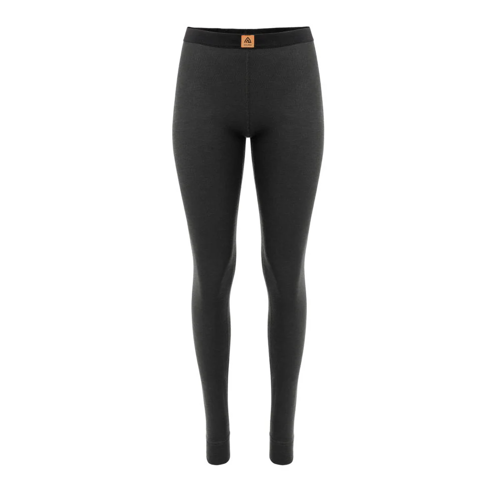 Aclima - WoolTerry 220g Dame Lange Underbukser // Sort
