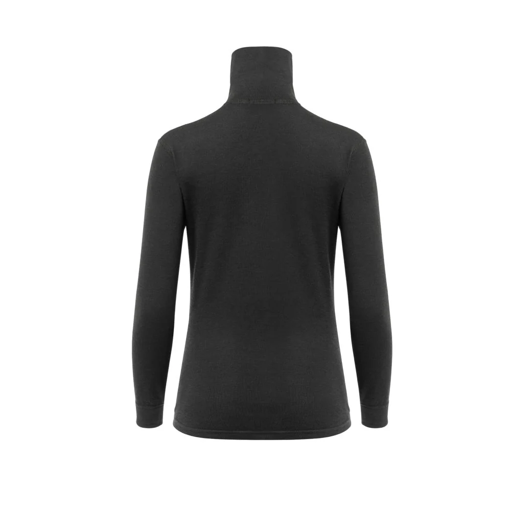 Aclima - WoolTerry 220g Dame Polo // Sort - Image 2