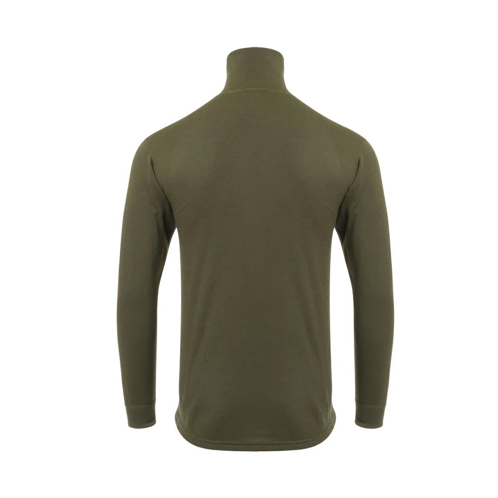 Aclima - WoolTerry 220g Herre Polo // Olivengrøn - Image 2