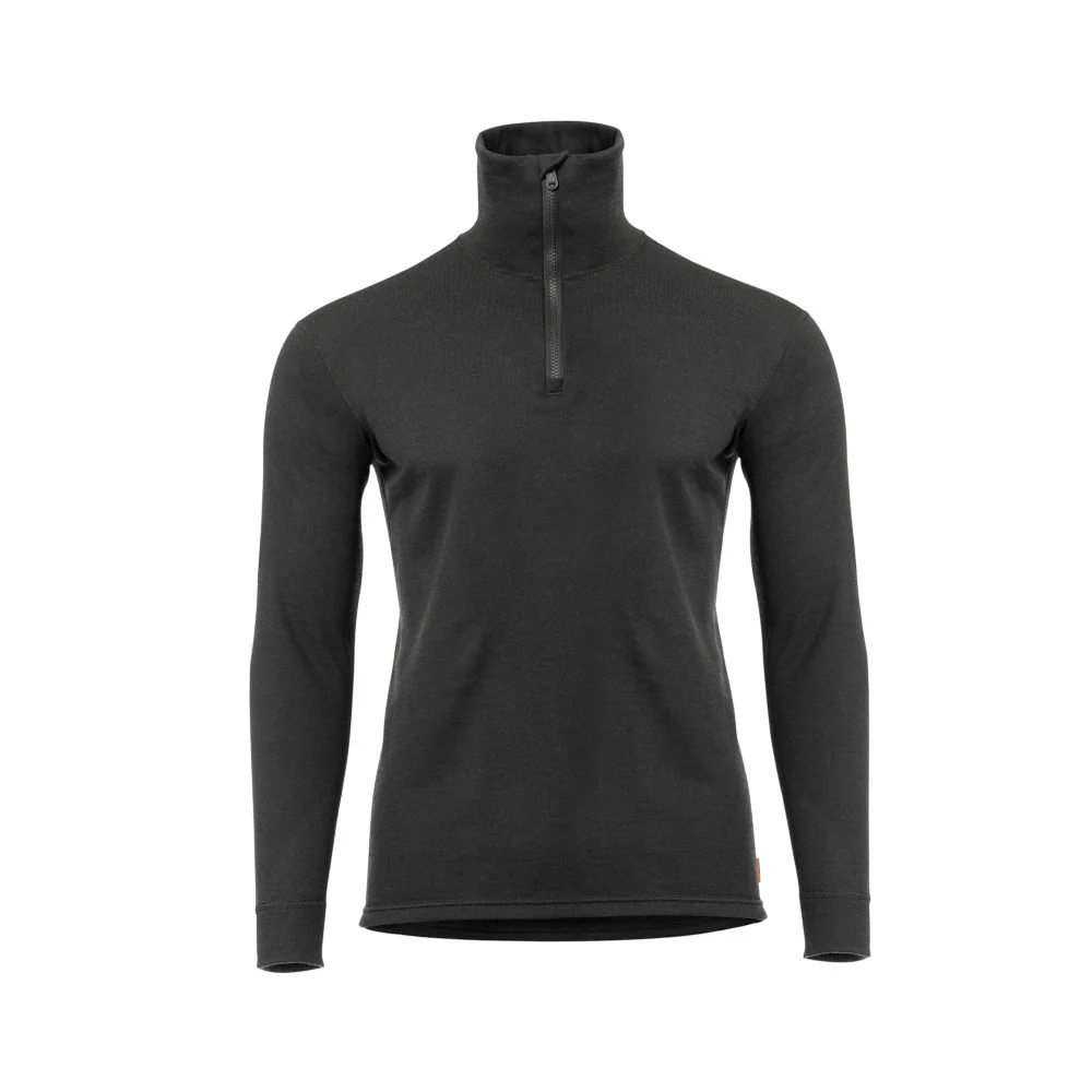 Aclima - WoolTerry 220g Herre Polo // Sort