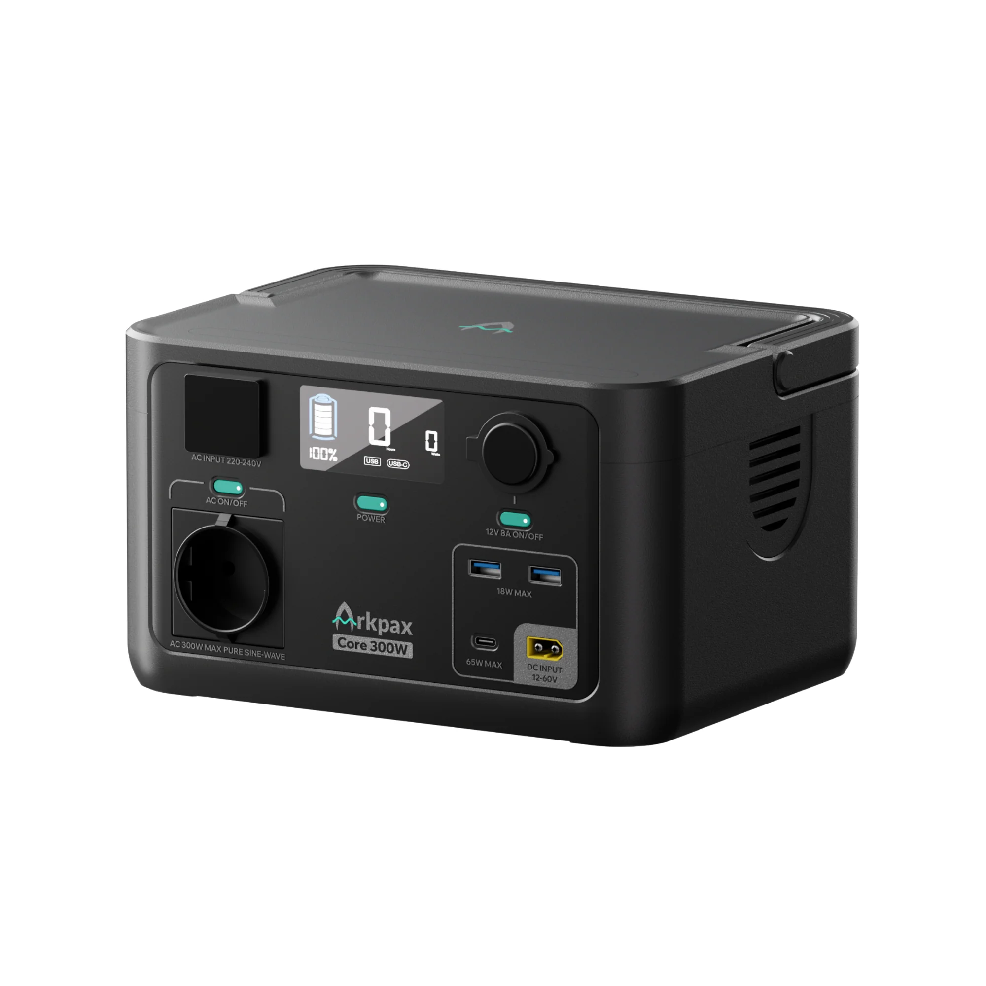 Arkpax - Core 300W Transportabel Power Station - Image 3