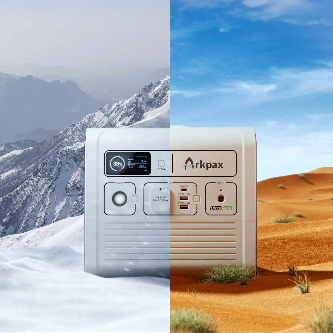 Arkpax - Titan 1200W Transportabel Power Station - Image 9