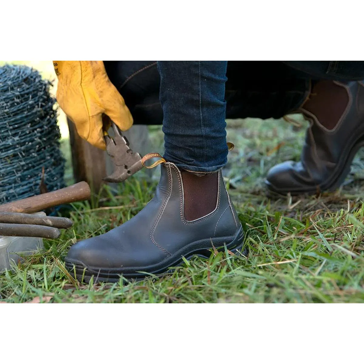 Blundstone - 400 Arbejdsstøvle // Brun - Image 3