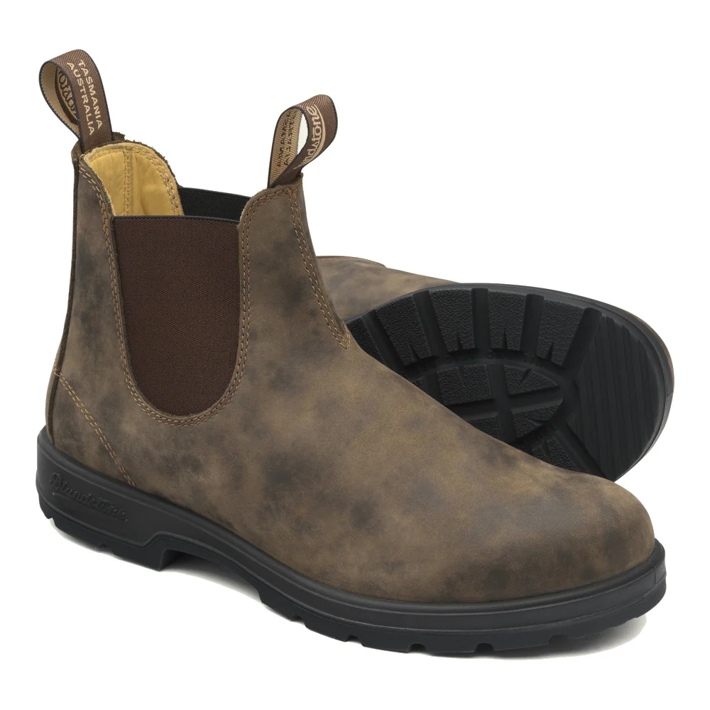 Blundstone - 585 Classic Rustic Brown Chelsea Støvler - Image 3