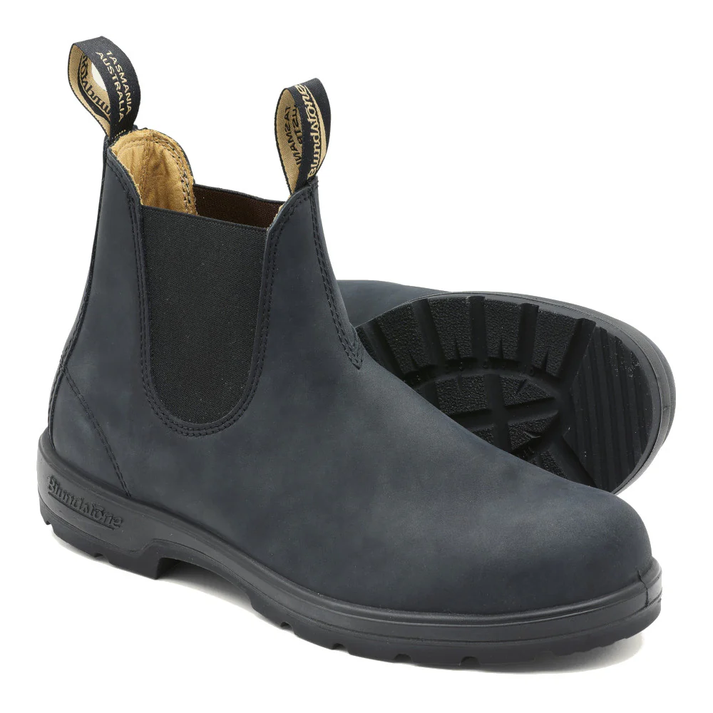 Blundstone - 587 Classic Rustic Black Chelsea Støvler - Image 3