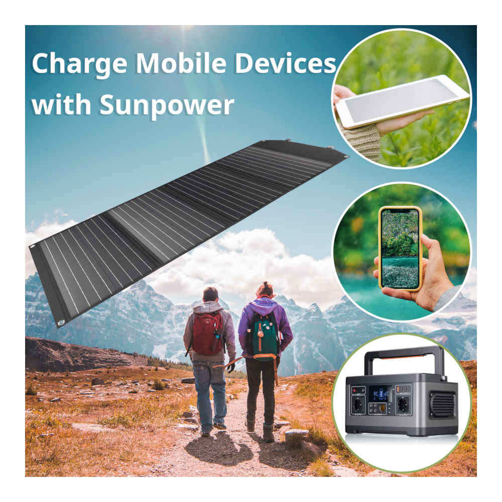 Bresser - Mobile Solar Solcellepanel 120W - Image 2