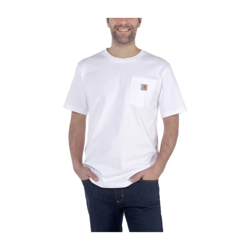 Carhartt - K87 Herre T-shirt // Hvid - Image 2