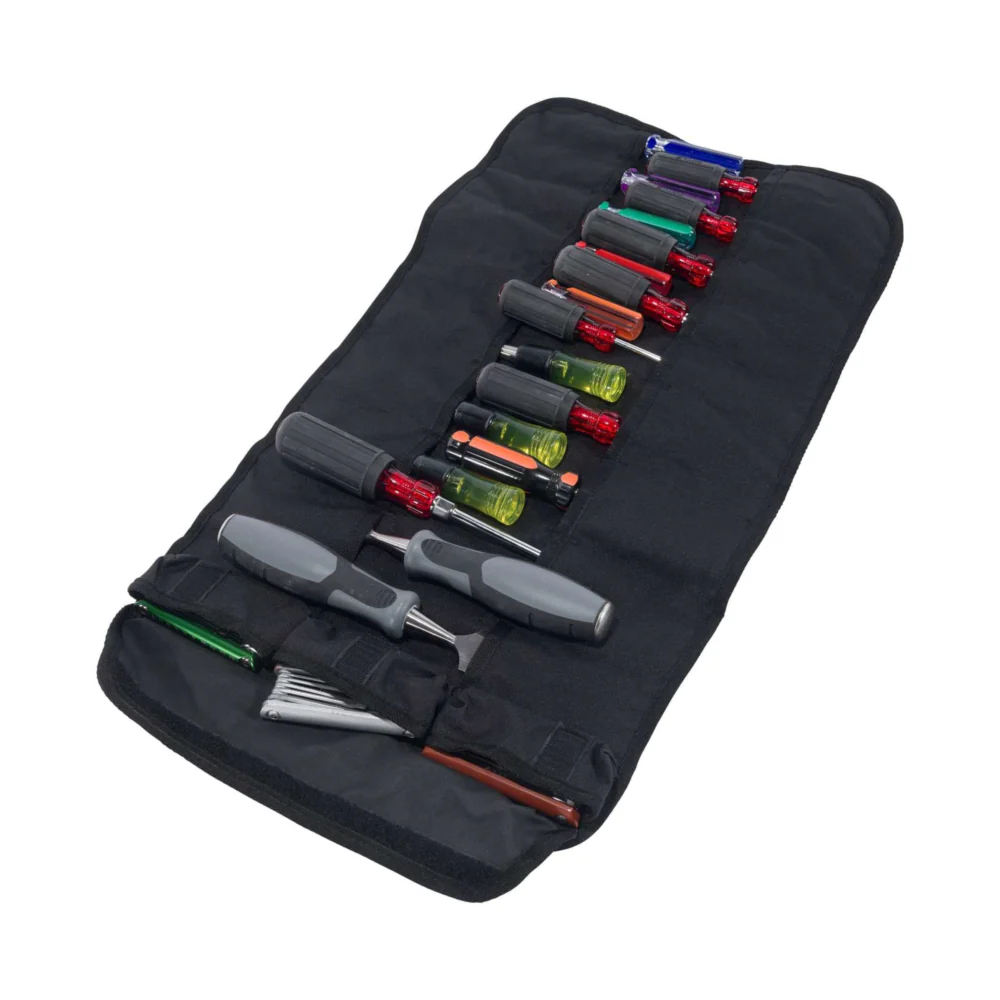 Carhartt - Rullemappe Roll Up 18 Lommer // Sort - Image 2