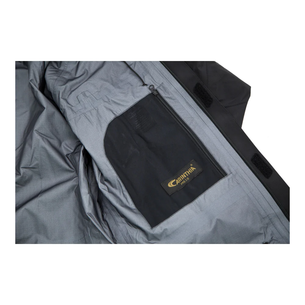 Carinthia - PRG 2.0 GORE-TEX Herre Regnjakke // Sort - Image 10