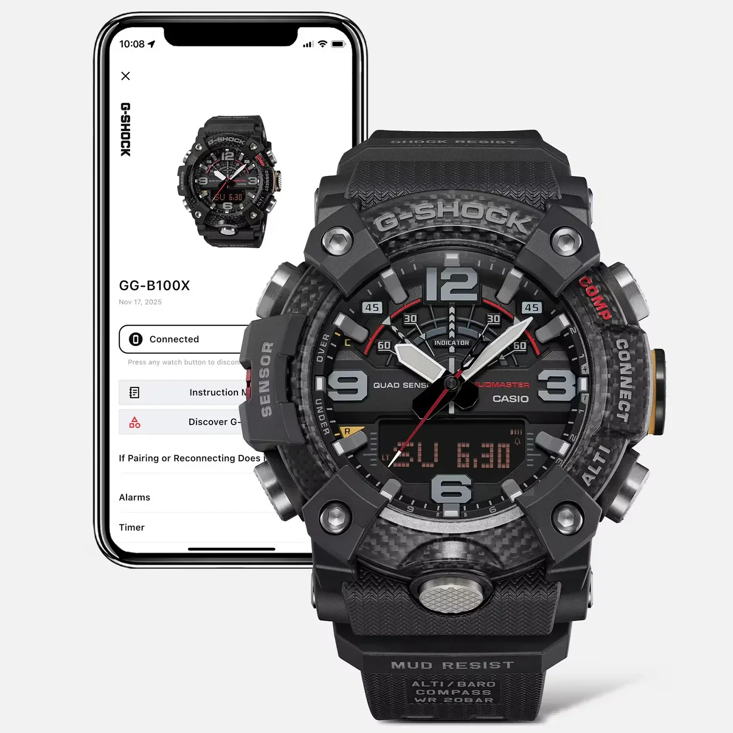 Casio G-Shock Premium Mudmaster GG-B100X-1A3ER - Image 9
