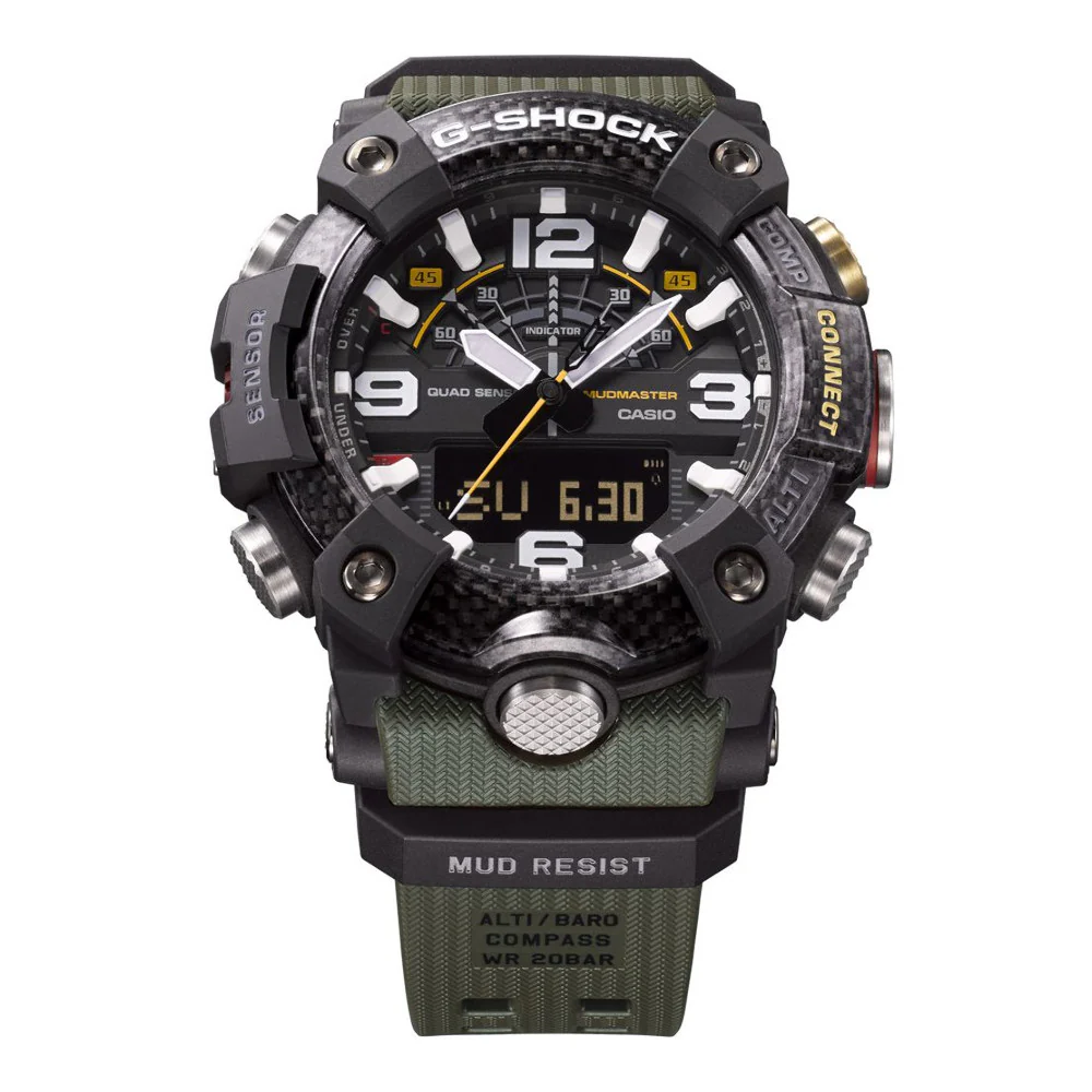Casio - G-Shock Premium Mudmaster GG-B100-1A3ER Olivengrøn - Image 2