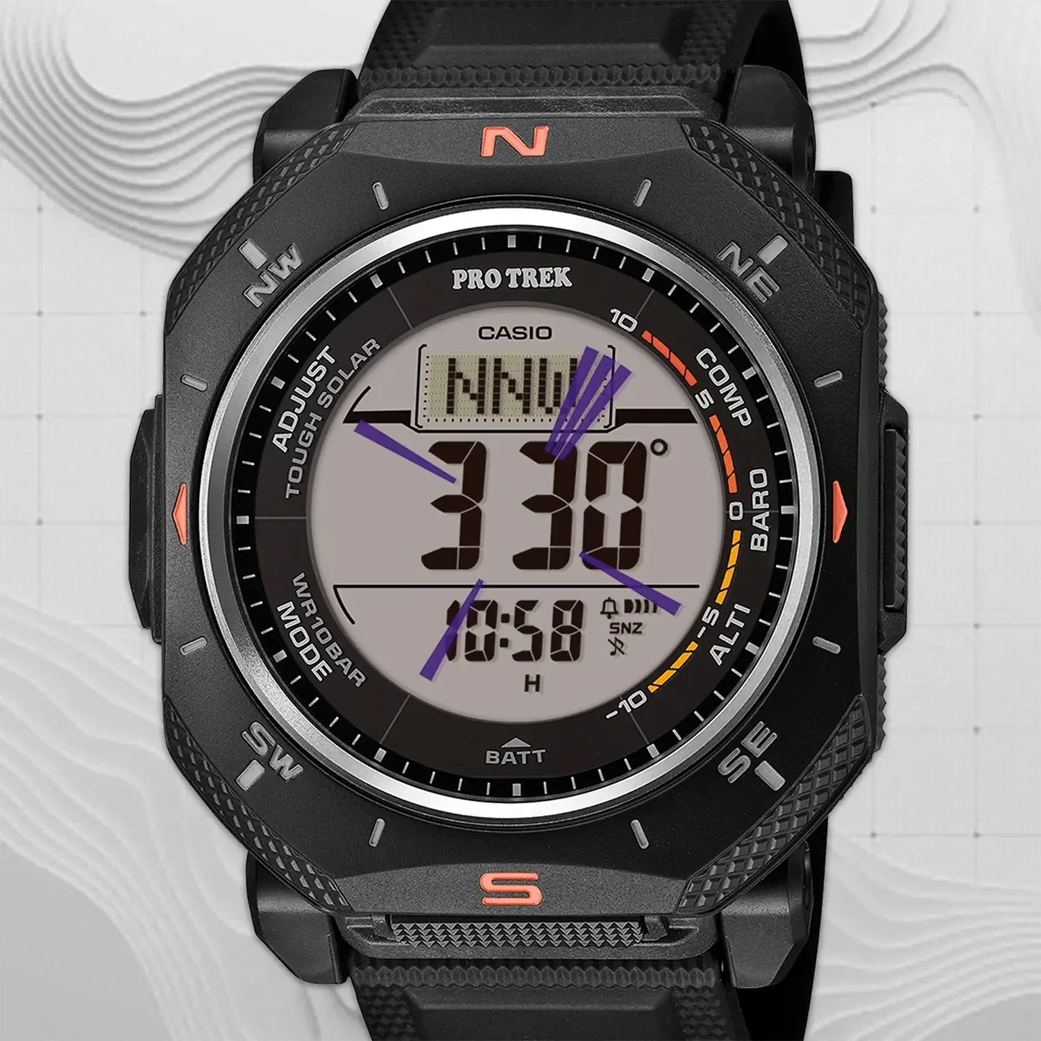 Casio - ProTrek Premium PRG-69B-1ER - Image 7