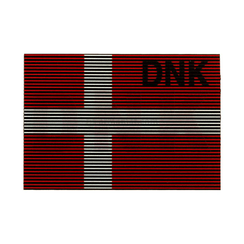 ClawGear - Dual IR Dannebrogsflag Patch // Rød / Hvid