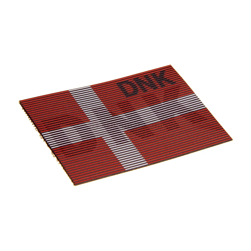 ClawGear - Dual IR Dannebrogsflag Patch // Rød / Hvid - Image 2