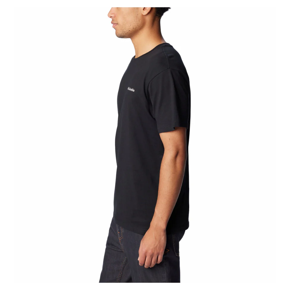 Columbia - Basic Logo Herre T-shirt // Sort - Image 4