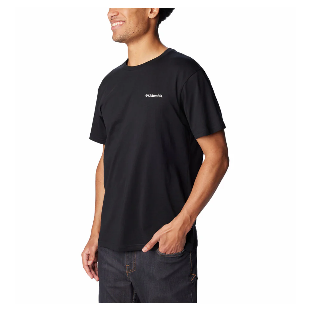 Columbia - Basic Logo Herre T-shirt // Sort - Image 5