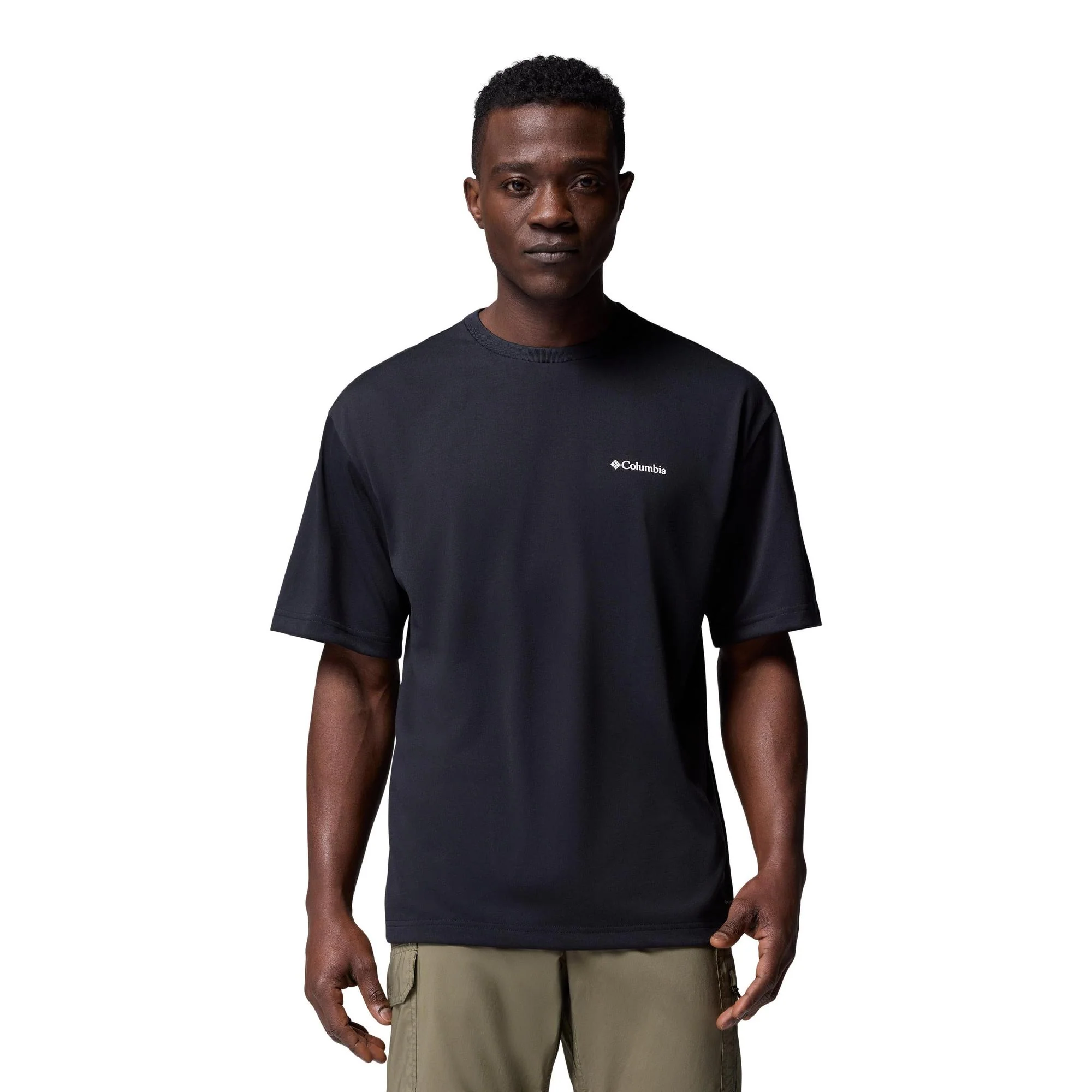 Columbia - Cedar Trail  Back Graphic T-shirt // Sort