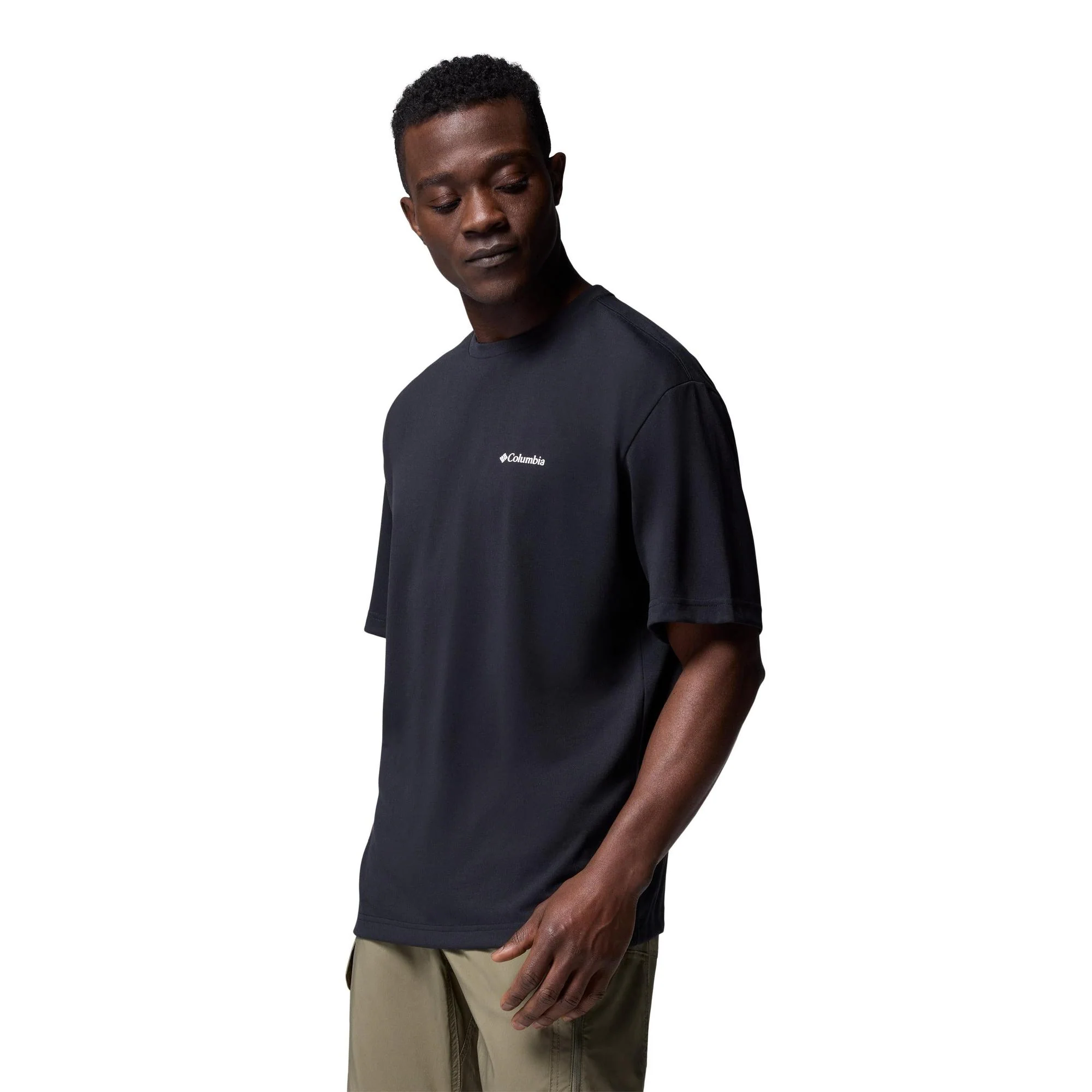 Columbia - Cedar Trail  Back Graphic T-shirt // Sort - Image 4