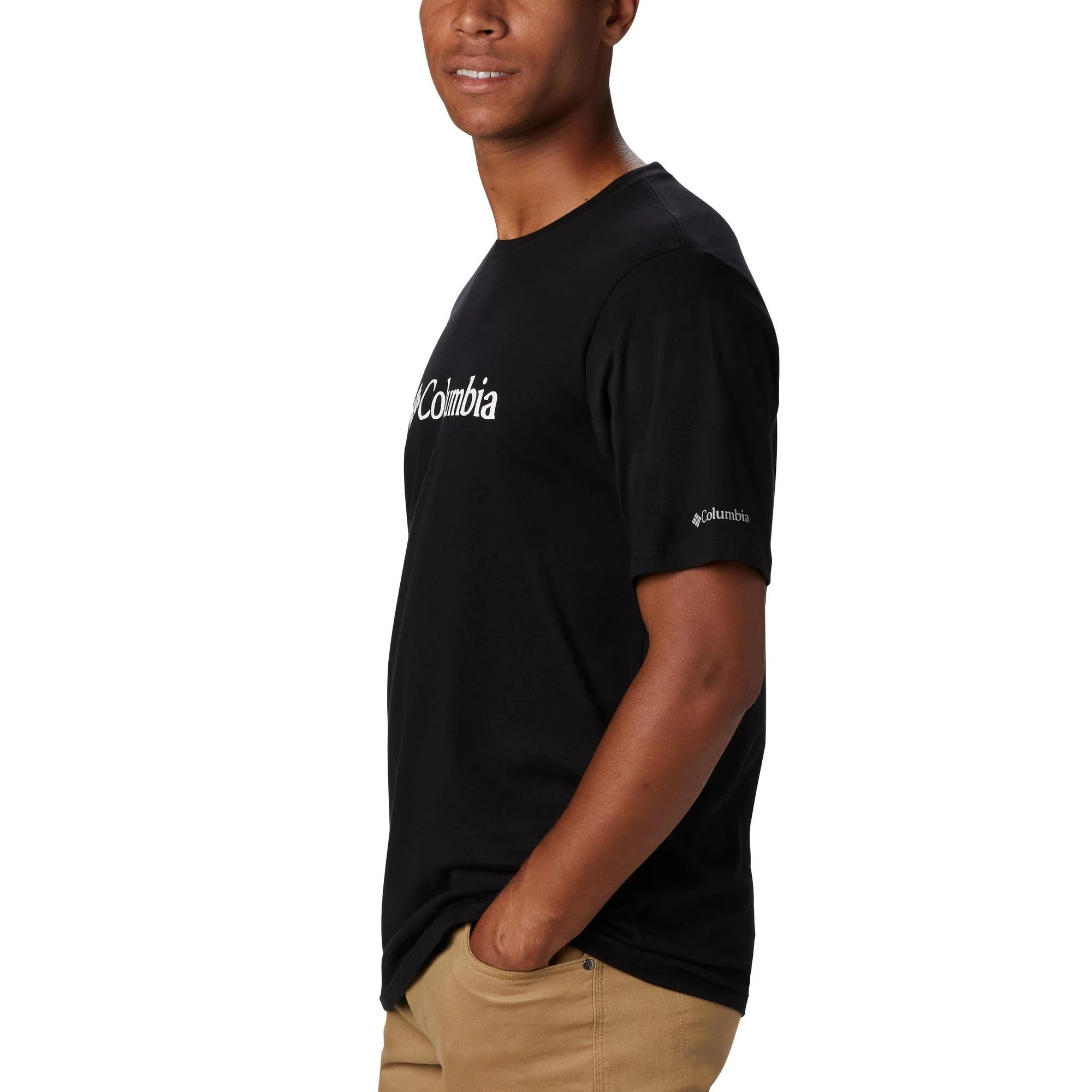 Columbia - CSC Basic Logo Herre T-Shirt // Sort - Image 5