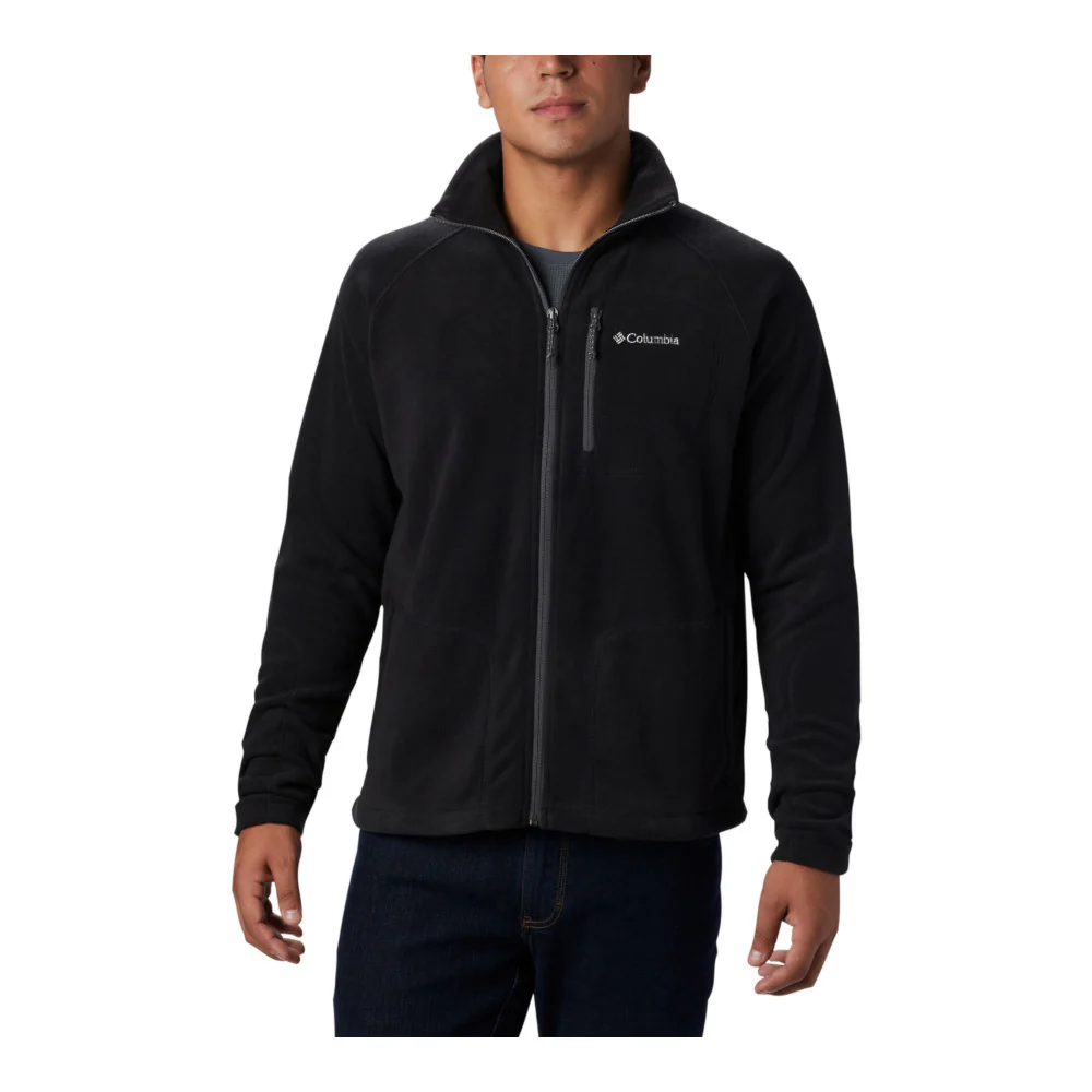 Columbia - Fast Trek II Full Zip Herre Fleece // Sort